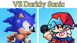 Friday Night Funkin' VS Dorkly Sonic For Hire | Funkin' For Hire Retake [FANMADE]_(FNF Mod)
