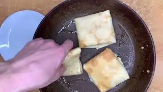 Блинчики с ветчиной и сыром