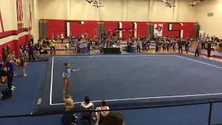 Lyric Walker Texas Dreams Floor 2018 Texas State Championships
