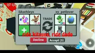 i traded my Ride dodo, Ride kitsune for this — W/F/L?? | Mushroom
