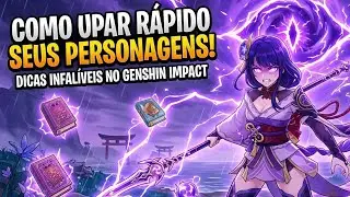 🔥 Como EVOLUIR RÁPIDO os PERSONAGENS no GENSHIN IMPACT (2026)