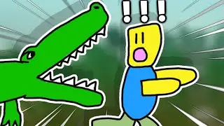 Run For My Life!! - Roblox Ark Ep.2 (Survival Evolved)