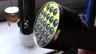 Tie Fighter Solar Spinner - Flashlight start up
