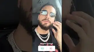 Me quito la barba... ? @maluma #instastory