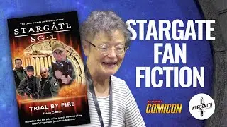 Author Sabine C. Bauer at Kelowna Comicon - Wordsmith Academy