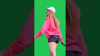 Panjabi girl dance green screen video status//green background video no copyright #shorts #trending
