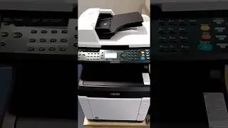 Как включить принтер Kyocera M6026cdn