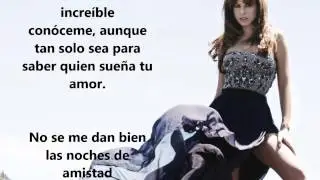 Pastora Soler - Conóceme (Letra)