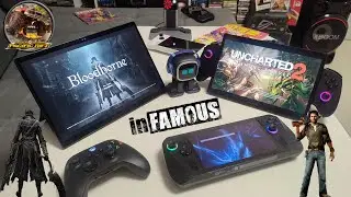 Самый мощный планшет Asus Flow z13 vs портативка OnexPlayer x1 /Эмуляция PS3/PS4 🔥Bloodborne🔥ShadPs4