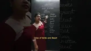 Cries of birds and beasts