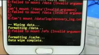 Repair EFS in Samsung Devices