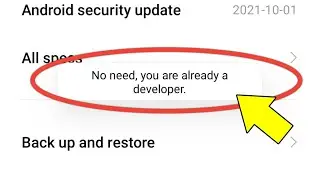 No Need You Are Already Developer | No Need You Are Already Developer Problem