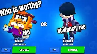Griff Or Edgar? Brawl Stars (Review) #games #brawlstars #battleroyalegame