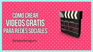 Como crear VIDEOS GRATIS para REDES SOCIALES usando CANVA - Pastelería Repostería
