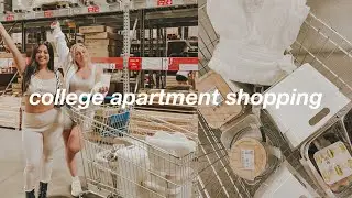 college apartment shopping vlog + haul at ikea 2022 (ft. roomie)