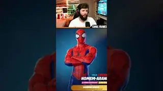 Skin do Homem-Aranha no Fortnite! 😱 #shorts