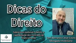 Taxa nominal, taxa efetiva, capitalização, juros abusivos. Saiba mais! #bernardocouraadvocacia