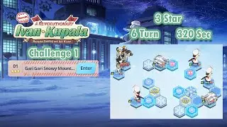 Blue Archive Global - A Revolutionary Ivan Kupala Challenge 1 (3 Star, 6 Turn & 320 Sec Clear)