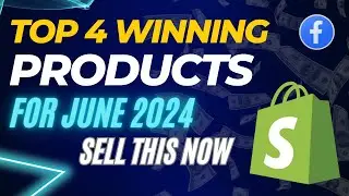 Top 4 Products To Sell In June 2024 | Dropshipping Shopify