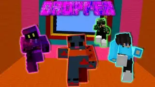 Minecraft But IMPOSSIBLE Dropper Race