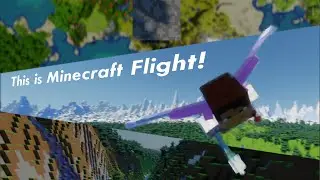 Free Bird Elytra + Distant Horizons 2.0 + Iris Shaders = This Minecraft Cinematic?!