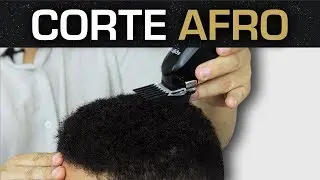 O Corte de Cabelo que VOCÊS Pediram! CORTE AFRO MASCULINO