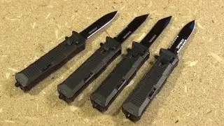Schrade Viper OTF Knives, Review and Lock Test