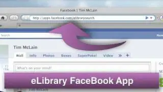 eLibrary Research Widgets: FaceBook, HTML, iGoogle