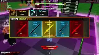 Steal time X (Buy Infernal Crate 50)