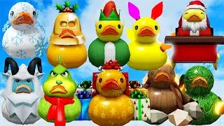 FIND the RUBBER DUCK MORPHS *How to get ALL Rubber Duck Morphs and Badges* NORTH POLE MAP! Roblox