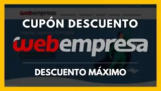 Descuento Hosting Webempresa 🔥 PROMO ESPECIAL 50% dto. ✅