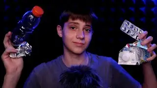 АСМР Триггеры, Таппинг по Мусору + Болталка