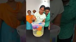 Balloon Popping With Surprise Challenge 