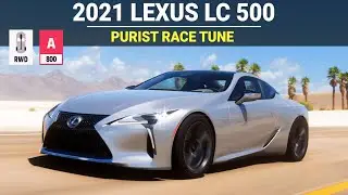 Forza Horizon 5 Tuning - 2021 Lexus LC 500, FH5 Purist Race Build, Tune & Gameplay
