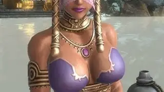 Sexy geisha hot tub scene in Asura's Wrath (Mature only 1080p)