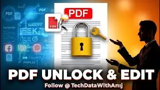 How to Unlock PDF File Without Online Website | Safe & Secure Method