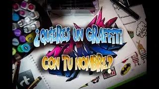 ¿QUIERES UN GRAFFITI CON TU NOMBRE? - Sorteo Instagram