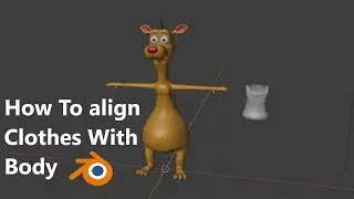 How to add Clothing to A Rigged Character Mesh (Blender 2.9 and 3.0)