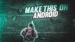 👉PUBG Montage Thumbnail tutorial on Android_sorif