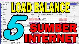 LOAD BALANCE 5 SUMBER INTERNET