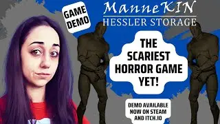 SCARIEST HORROR GAME YET! | ManneKIN: Hessler Storage