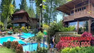 REVIEW FULL, KOMPLEK VILLA MURAH, LUAS, DAN NYAMAN, DI PALALANGON PARK GAMBUNG CIWIDEY, JAWA BARAT..