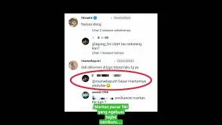 mantan pacar fikinaki ngebuat tugba cemburu.... 