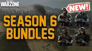 WARZONE SEASON 6 BUNDLES! Ghost: Fighting Spirit, Gilded Assassin, Cleaning Agent, Escape Artist!