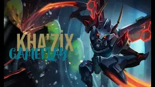 DIFFICULT BUT NOT IMPOSSIBLE!!! KHA'ZİX JUNGLE GAMEPLAY / SEASON 8