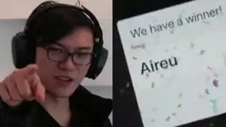 aireu SCREAMS in btmc's game show