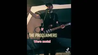If the proclaimers were metal? #guitarsolo #loopchallenge #500miles #livemusic