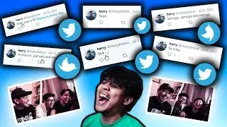 HARRY GAY H1V! React Twitter #3