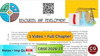 Resources and Development Class 10: Explained in One Shot!