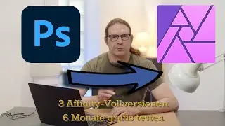 Affinity Suite 6 Monate gratis oder zum halben Preis 'für immer'